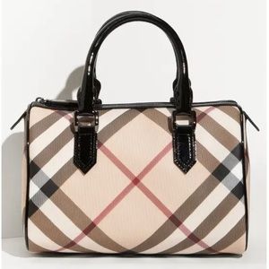Burberry Nova Check Satchel